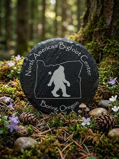 Round slate keepsake